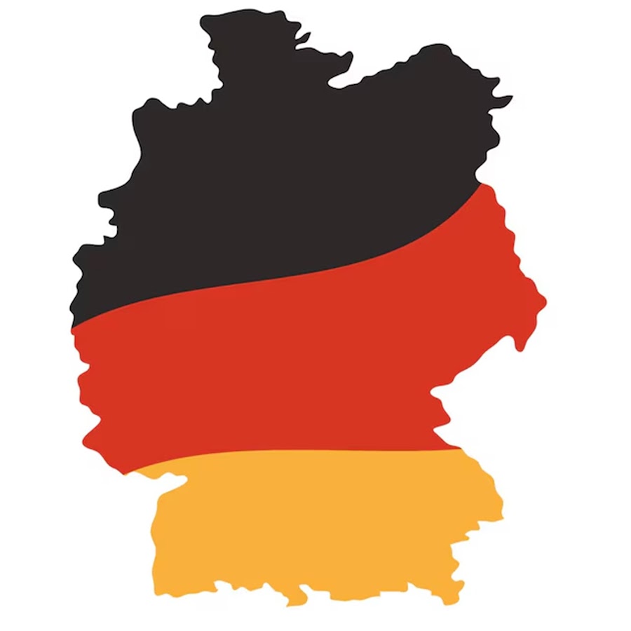 Abstrakte Karte Deutschlands